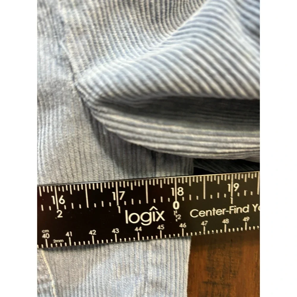 Sears The Mens Store Blazer Mens 40R Blue Corduroy Sport Coat  Vintage Jacket